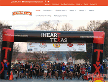 Tablet Screenshot of miraclematchmarathon.com